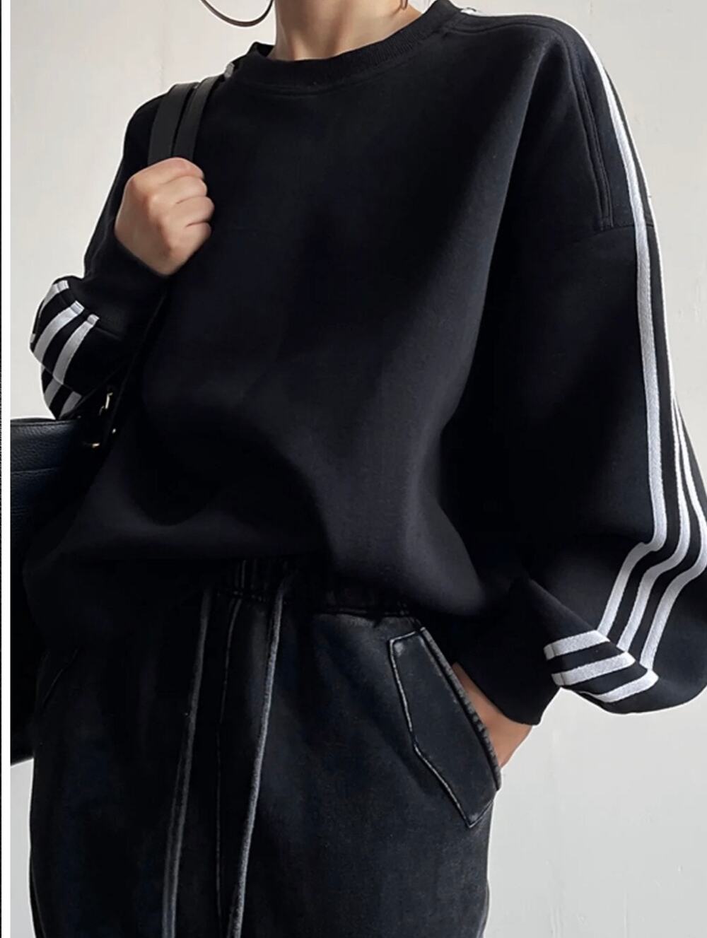 NWT Commense Oversized Panel Sweatshirt Womens size XL